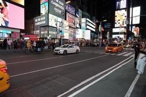 New York, États-Unis - 25 mai 2018 - Times Square plein de monde photo