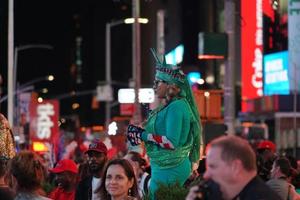 New York, États-Unis - 25 mai 2018 - Times Square plein de monde photo