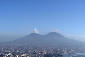 panorama vue aérienne de naples photo