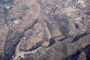 sicile catane etna volcan vue aérienne photo