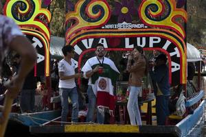 mexico, mexique - 30 janvier 2019 - xochimilco est la petite venise de la capitale mexicaine photo