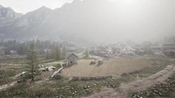 beau paysage des dolomites italiennes photo