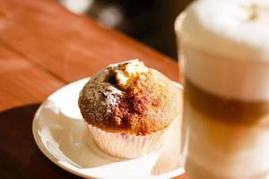 gros plan d'un muffin photo