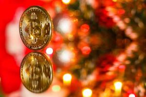 bitcoin or noël photo