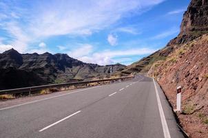 vue panoramique sur la route photo