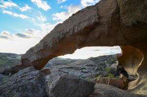 vue panoramique sur le désert photo