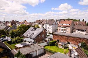 vue de dessus de la ville photo