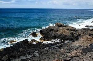 belle vue sur la côte photo