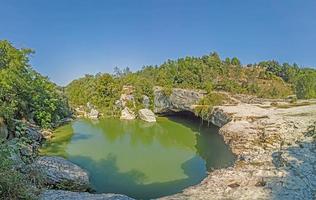 photo de cascade pazinski krov près de pazin dans la province croate d'istrie centrale