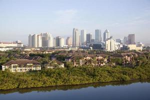 île résidentielle du port et centre-ville de tampa photo