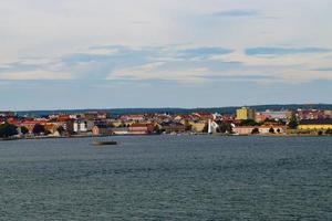 Karlskrona est une ville portuaire dans la province suédoise du sud de Blekinge photo