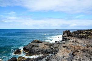 vue panoramique sur la côte photo