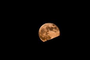 vue sur la lune photo