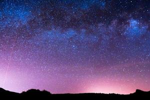 vue nocturne étoilée photo