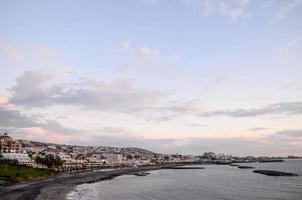 vue panoramique sur la côte photo