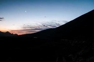 vue panoramique sur les montagnes photo