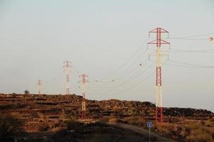 vue sur poteau électrique photo