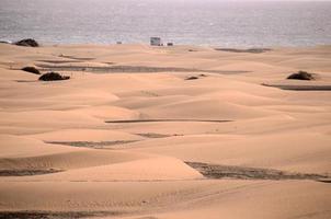 texture de gros plan de sable photo