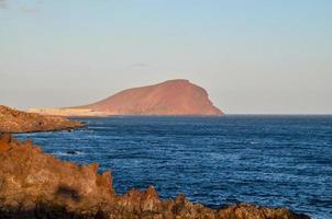 vue panoramique sur l'océan photo