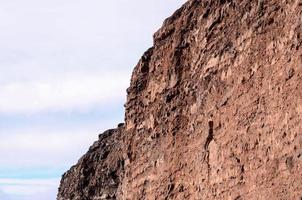 vue panoramique sur le désert photo