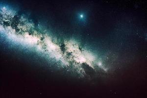 nuit étoilée de la voie lactée de galaxie dans le fond de l'espace. photo