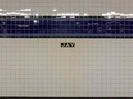 station de métro de la rue Jay photo