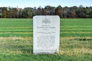 monument commémoratif, gettysburg, pa photo