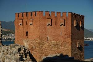 tour rouge dans la ville d'alanya, antalya, turkiye photo