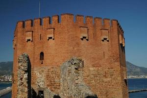 tour rouge dans la ville d'alanya, antalya, turkiye photo