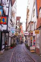 Vieilles rues de la ville de Brême, Allemagne photo