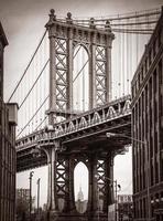 pont de manhattan, new york, états-unis photo