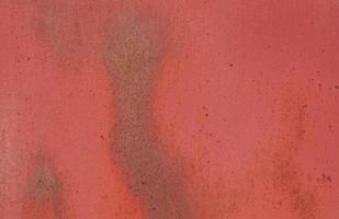 texture de mur minimaliste en acier oxydé rouge photo