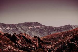 montagnes rocheuses brunes photo