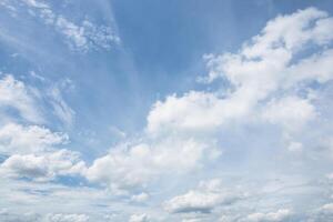 le ciel et les nuages photo