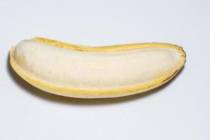 banane sur fond blanc photo