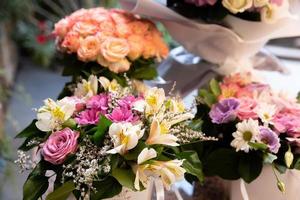 bouquet de fleurs d'été photo