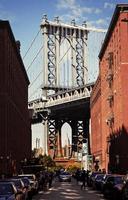 pont de manhattan vu de dumbo, nyc photo