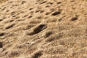 fond avec texture de sable et de dunes en été photo