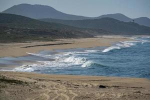 plage de sable de l'océan pacifique près de cabo san lucas mexique photo