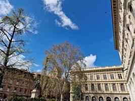 ancien bureau de poste de bologne bulding italie photo