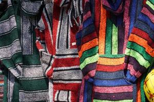 poncho traditionnel mexicain photo