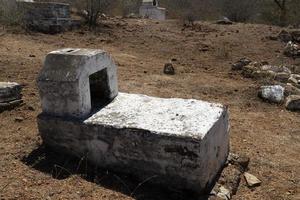 Vieux cimetière mexicain à el triunfo mining village baja california sur photo