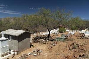 Vieux cimetière mexicain à el triunfo mining village baja california sur photo