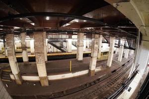 métro de new york city, station chamber street, 2022 photo