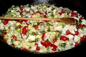 légumes slovènes pour saucisse cevapcici photo