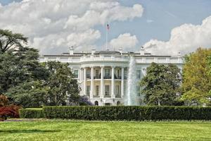 vue de la maison blanche wasghington dc photo