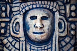 crâne maya au mexique photo