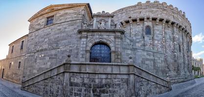 avila ville espagne vieux murs photo