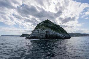 île de poulet gallinara en ligurie italie photo