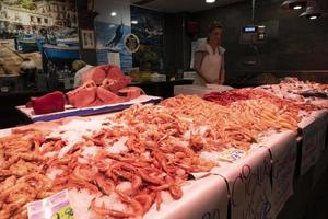 murcie, espagne - 26 mars 2019 - le marché de san agustin photo